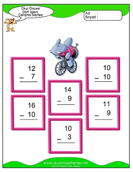 İşlemler yaprak test